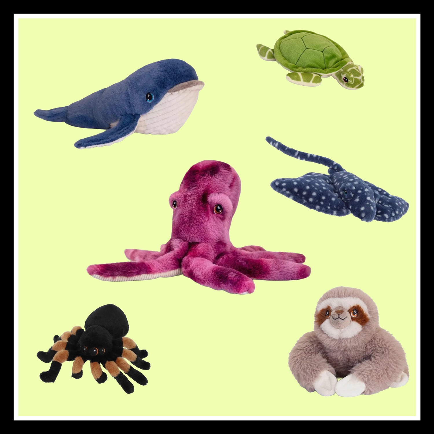 Highly Detailed Eco Soft Toys